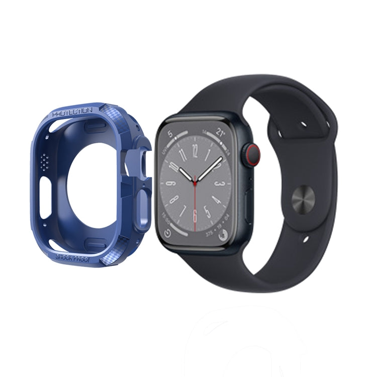 Carbon Fiber Shockproof Case For Apple Watch Series 8&7 41mm