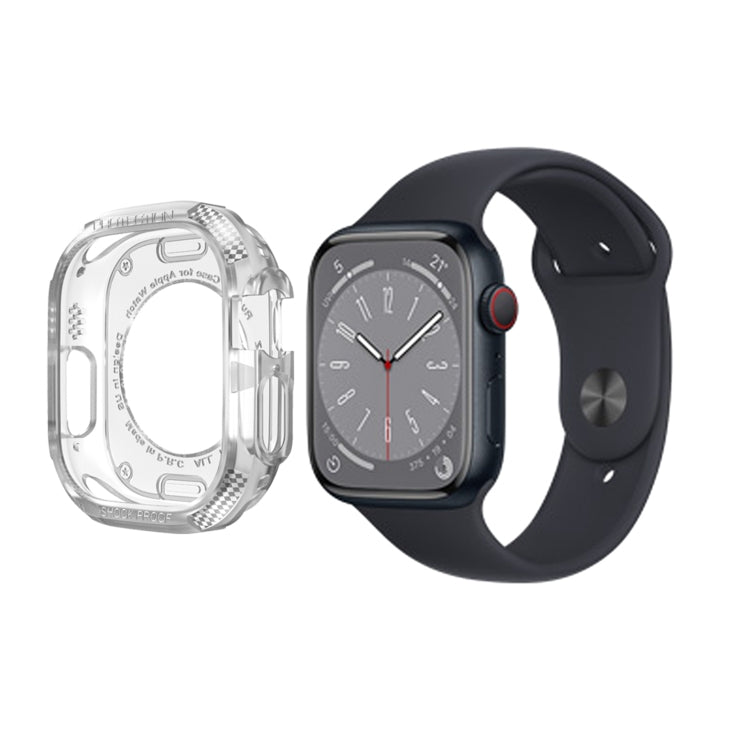 Carbon Fiber Shockproof Case For Apple Watch Series 8&7 41mm
