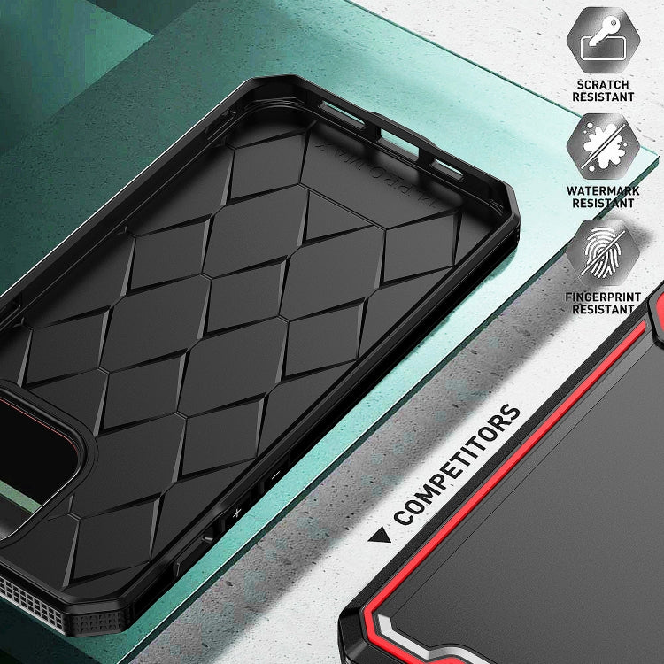 For iPhone 13 Pro Armour Two-color TPU + PC Phone Case
