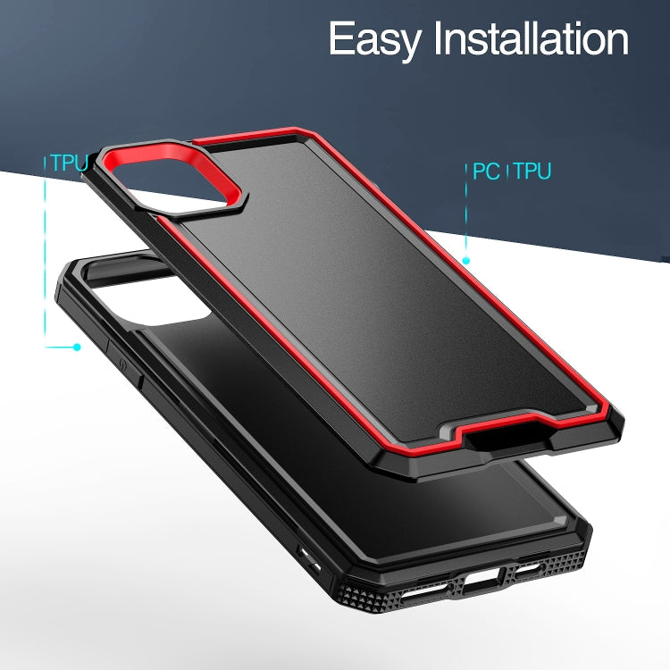 For iPhone 11 Pro Armour Two-color TPU + PC Phone Case