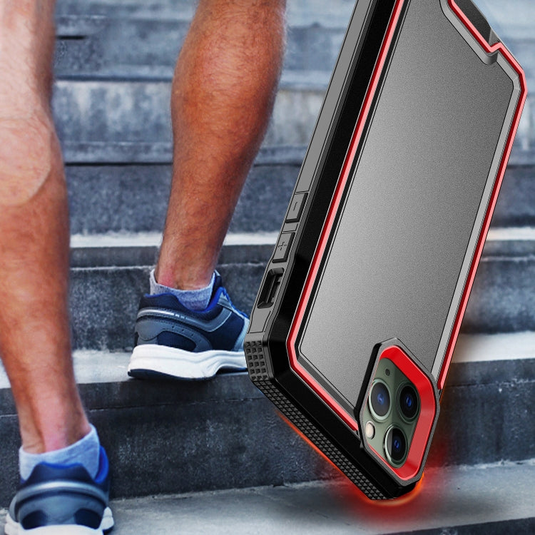 For iPhone 11 Pro Armour Two-color TPU + PC Phone Case
