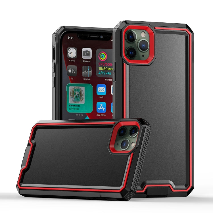 For iPhone 11 Pro Max Armour Two-color TPU + PC Phone Case