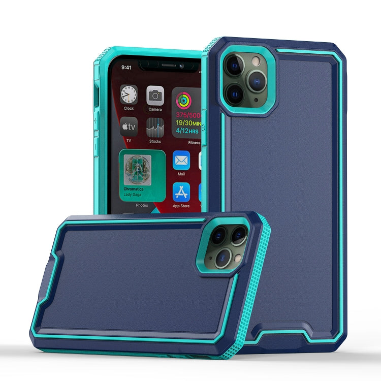 For iPhone 11 Pro Max Armour Two-color TPU + PC Phone Case