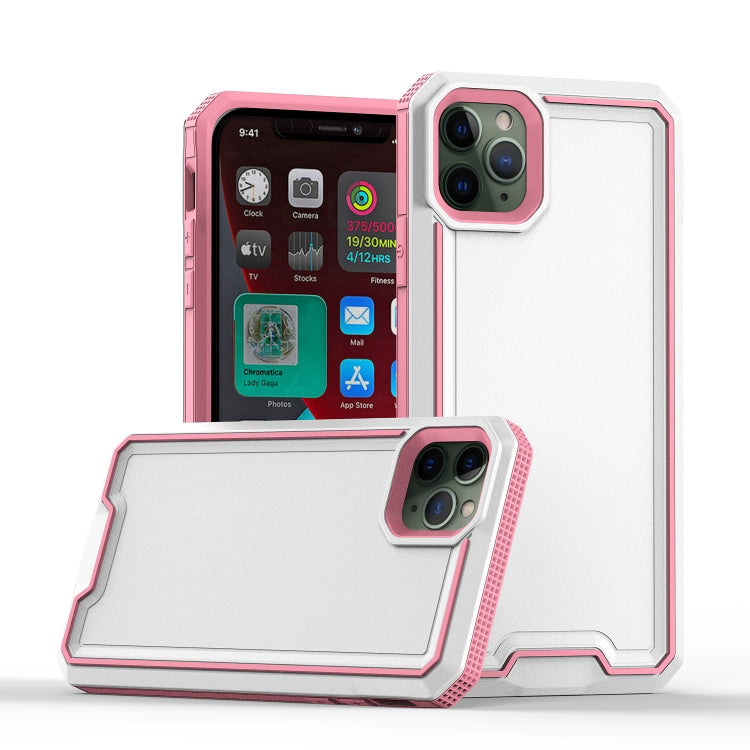 For iPhone 11 Pro Max Armour Two-color TPU + PC Phone Case