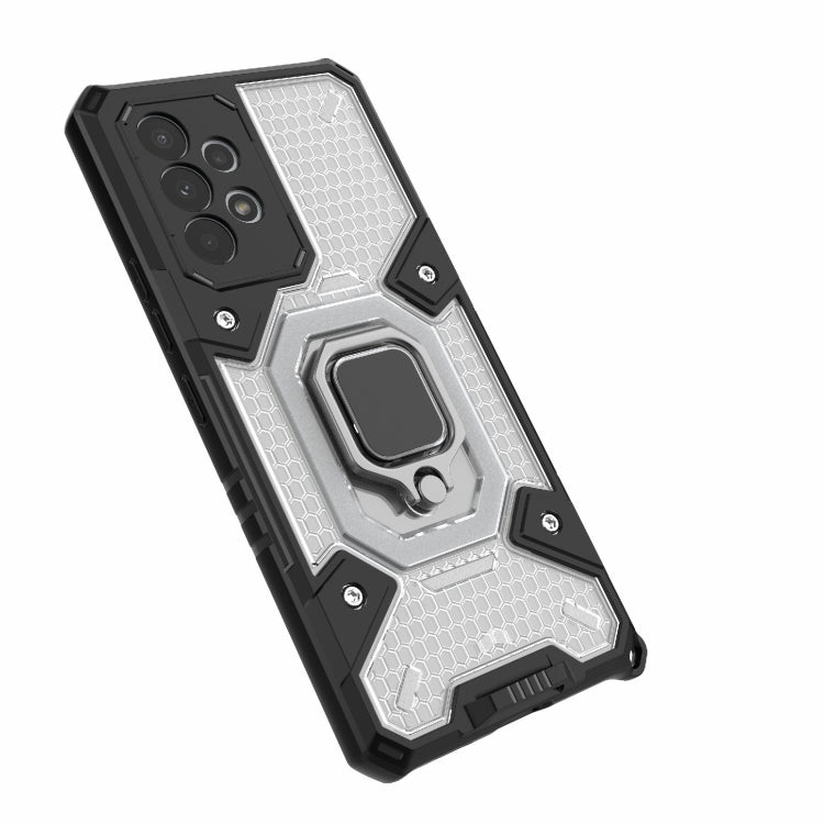 For Samsung Galaxy A53 5G Space PC+TPU Ring Holder Protective Phone Case