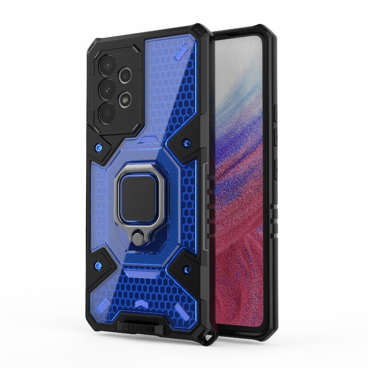 For Samsung Galaxy A53 5G Space PC+TPU Ring Holder Protective Phone Case