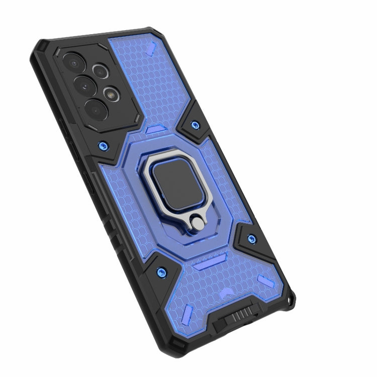 For Samsung Galaxy A53 5G Space PC+TPU Ring Holder Protective Phone Case