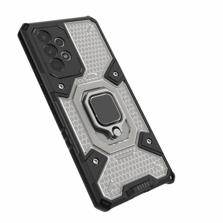 For Samsung Galaxy A53 5G Space PC+TPU Ring Holder Protective Phone Case