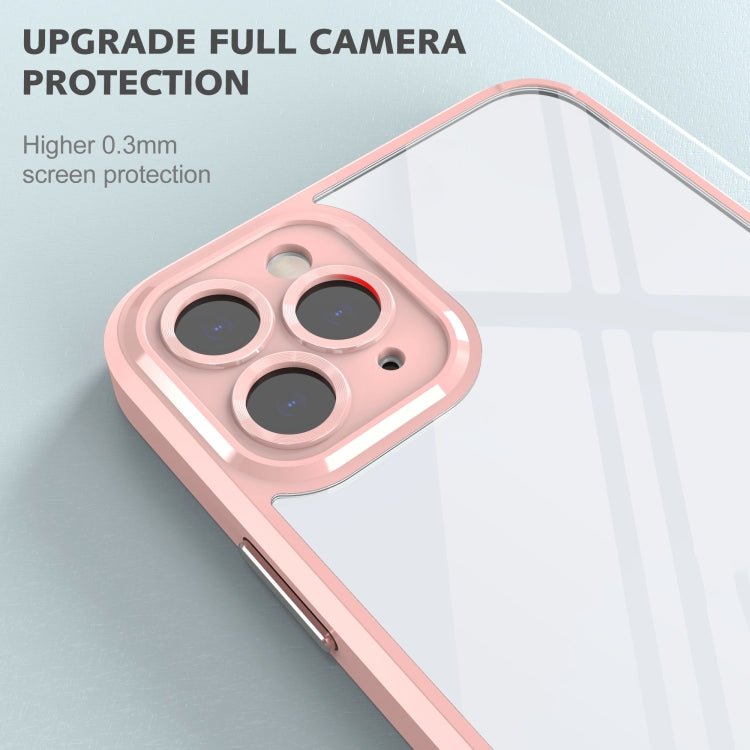 For iPhone 14 Pro Max Cool Armor Transparent Phone Case