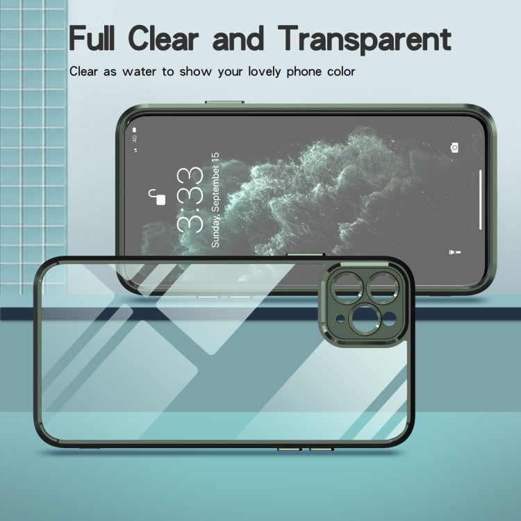 For iPhone 14 Pro Max Cool Armor Transparent Phone Case