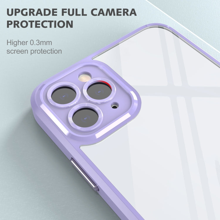 For iPhone 14 Pro Max Cool Armor Transparent Phone Case