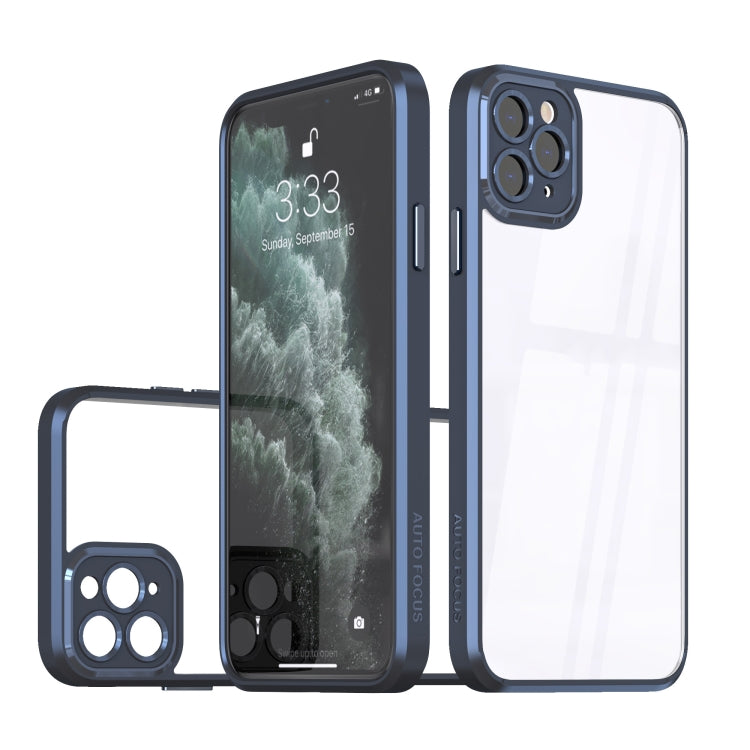 For iPhone 14 Pro Cool Armor Transparent Phone Case