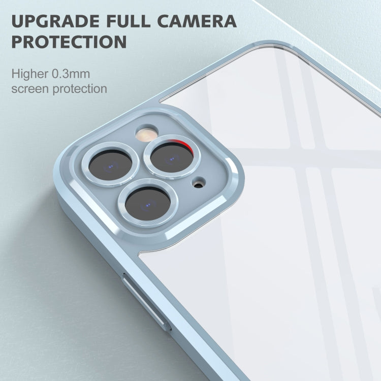 For iPhone 14 Pro Cool Armor Transparent Phone Case