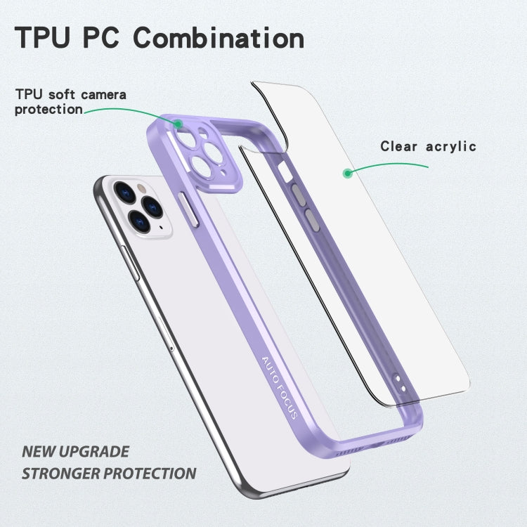 For iPhone 14 Pro Cool Armor Transparent Phone Case