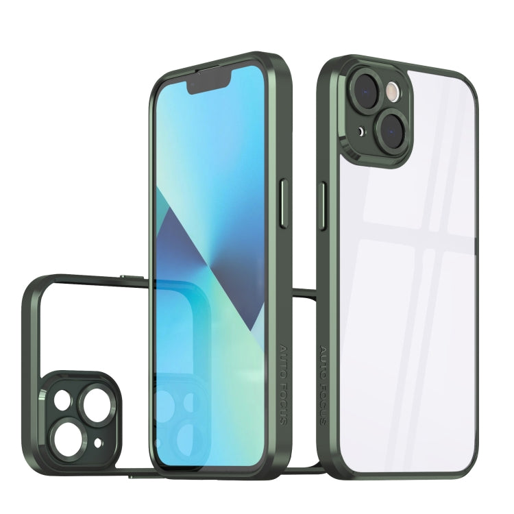For iPhone 14 Plus Cool Armor Transparent Phone Case