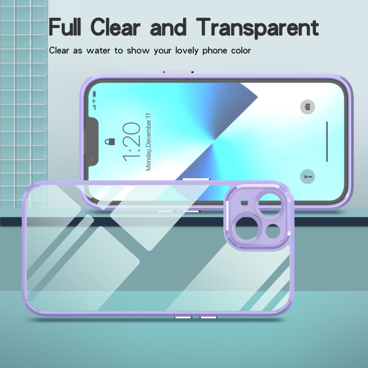 For iPhone 14 Plus Cool Armor Transparent Phone Case