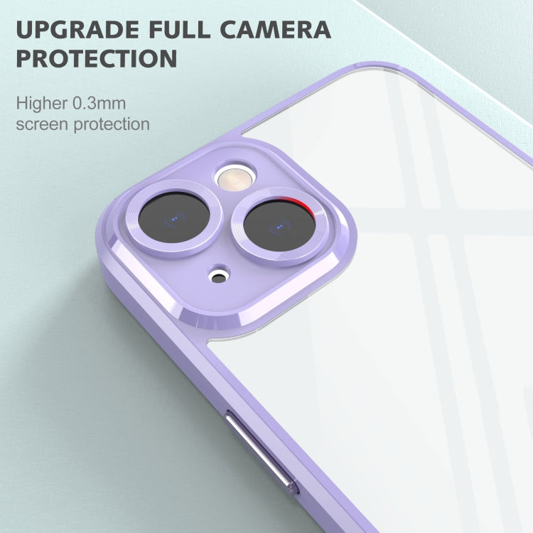 For iPhone 14 Plus Cool Armor Transparent Phone Case