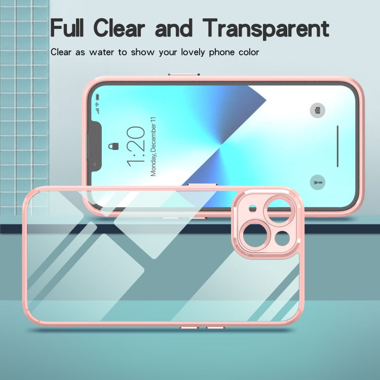 For iPhone 14 Cool Armor Transparent Phone Case
