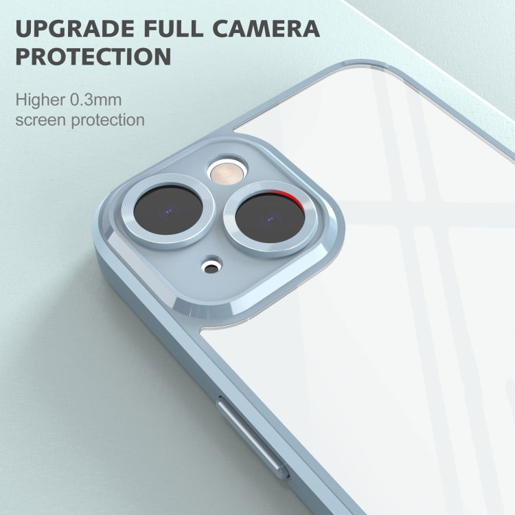 For iPhone 14 Cool Armor Transparent Phone Case