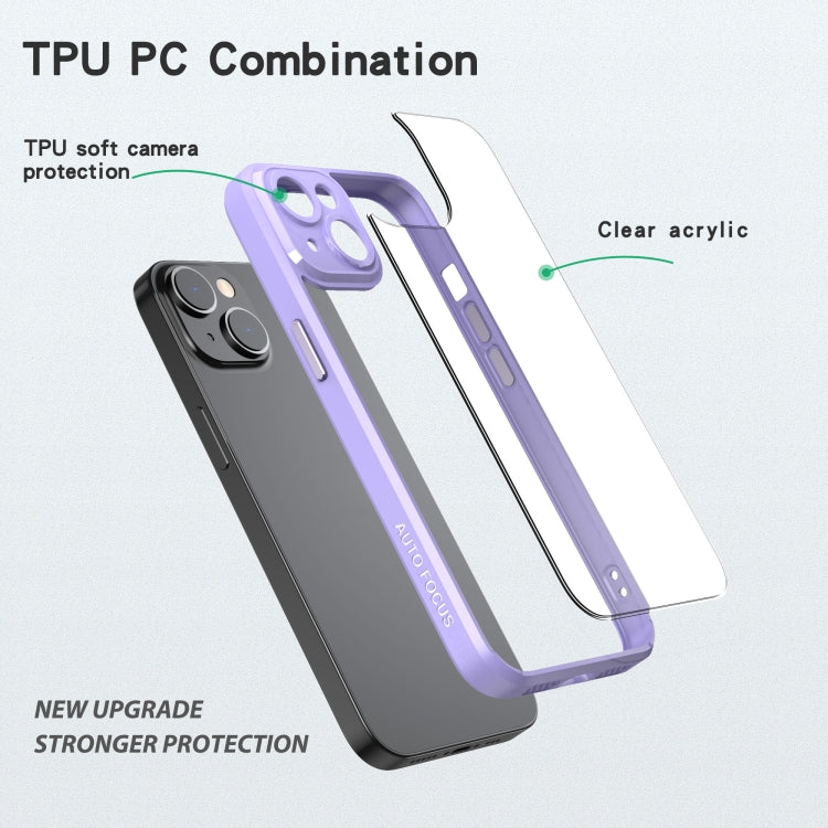 For iPhone 14 Cool Armor Transparent Phone Case