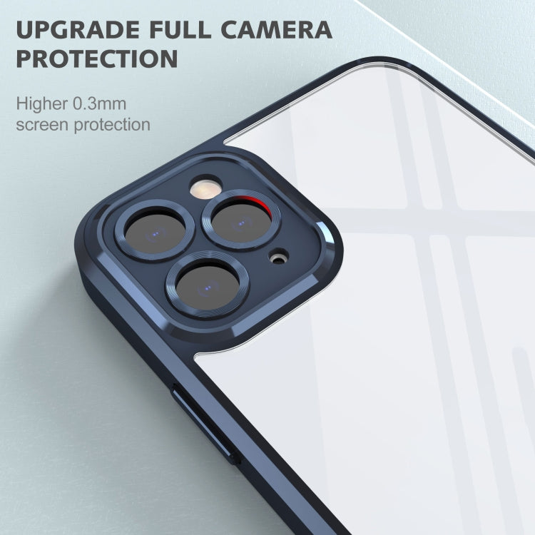 For iPhone 13 Pro Max Cool Armor Transparent Phone Case