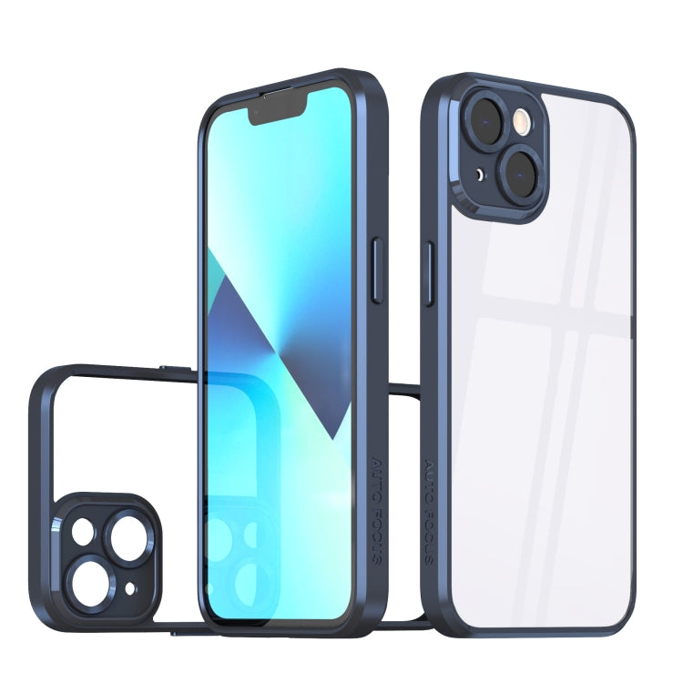 For iPhone 13 Cool Armor Transparent Phone Case