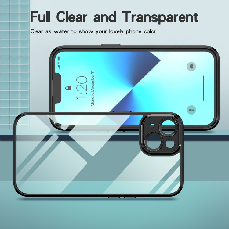 For iPhone 13 Cool Armor Transparent Phone Case