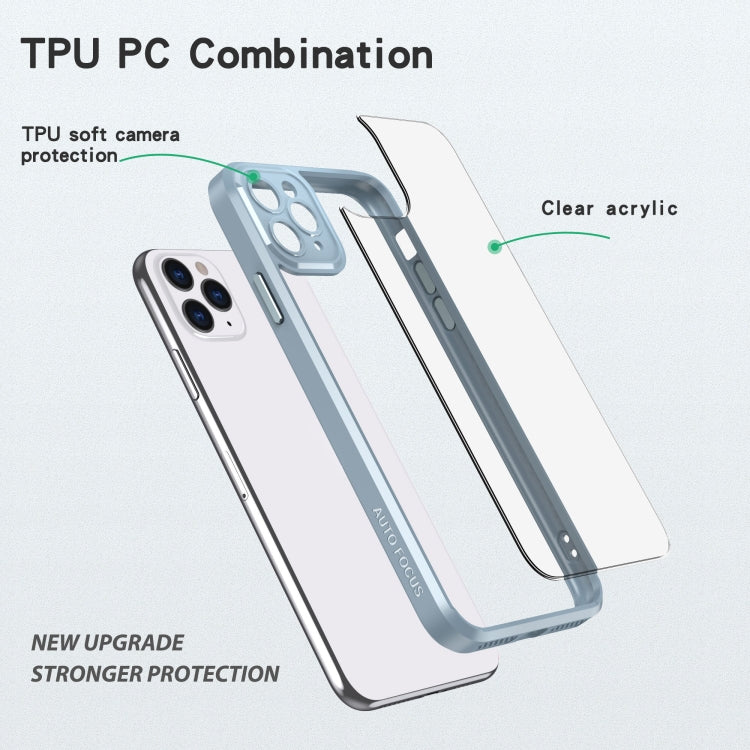 For iPhone 12 Pro Max Cool Armor Transparent Phone Case