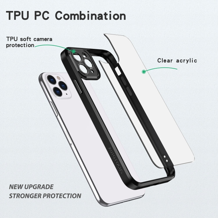 For iPhone 12 Pro Cool Armor Transparent Phone Case