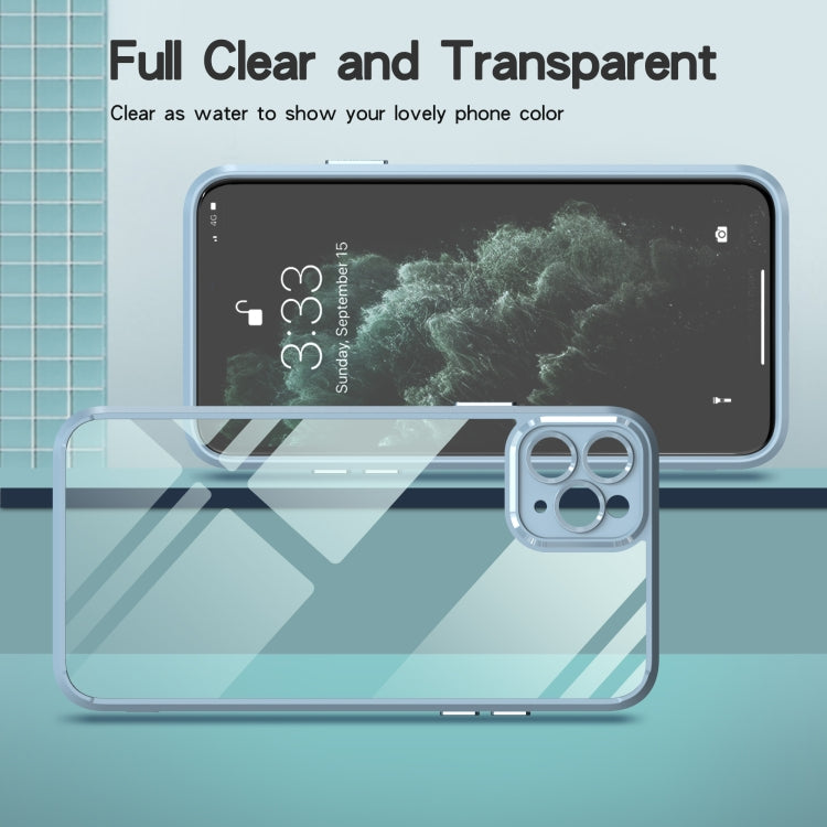 For iPhone 12 Pro Cool Armor Transparent Phone Case