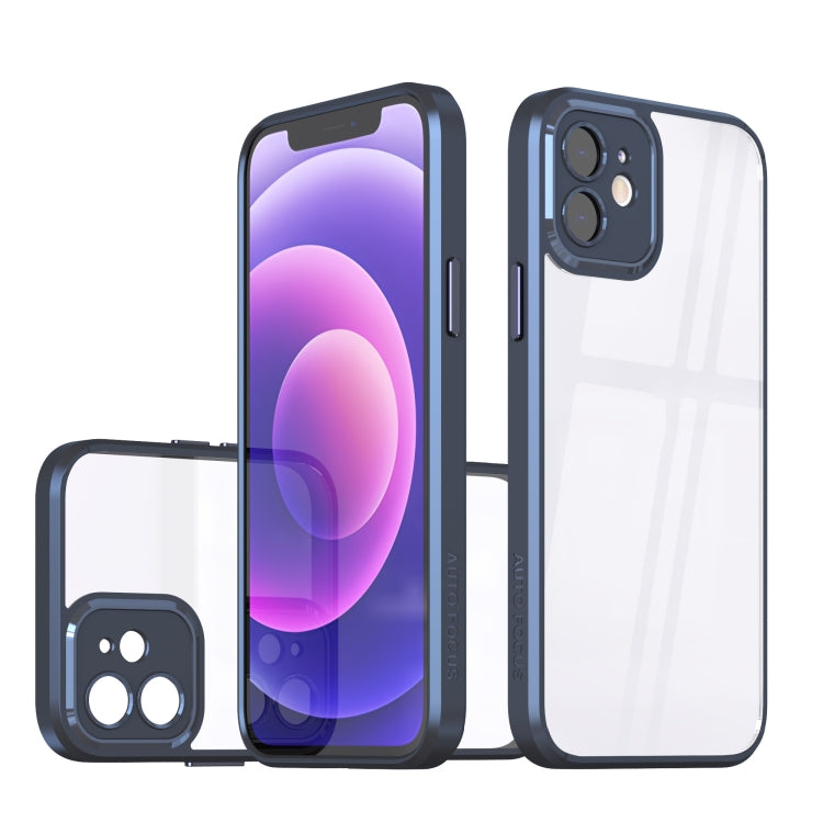 For iPhone 12 Cool Armor Transparent Phone Case