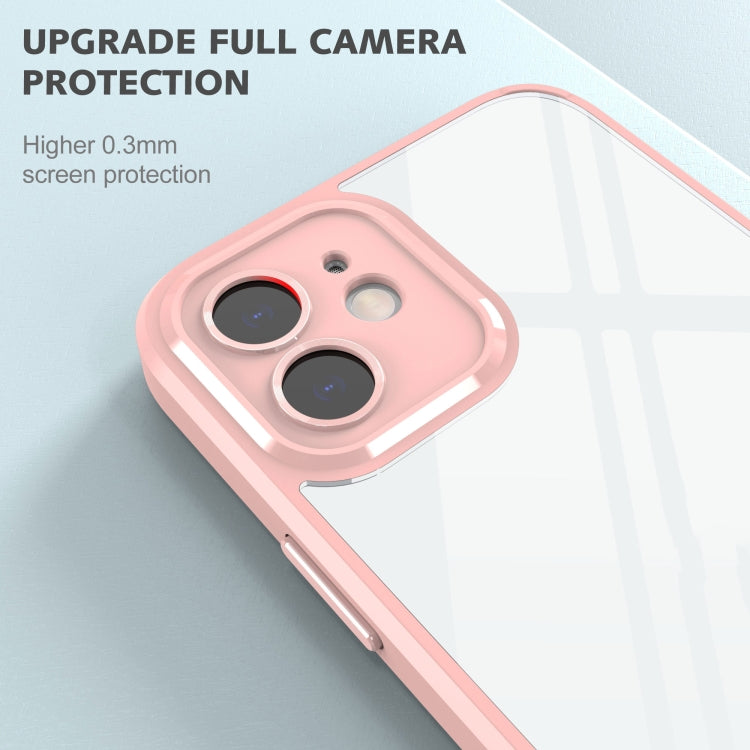 For iPhone 12 Cool Armor Transparent Phone Case