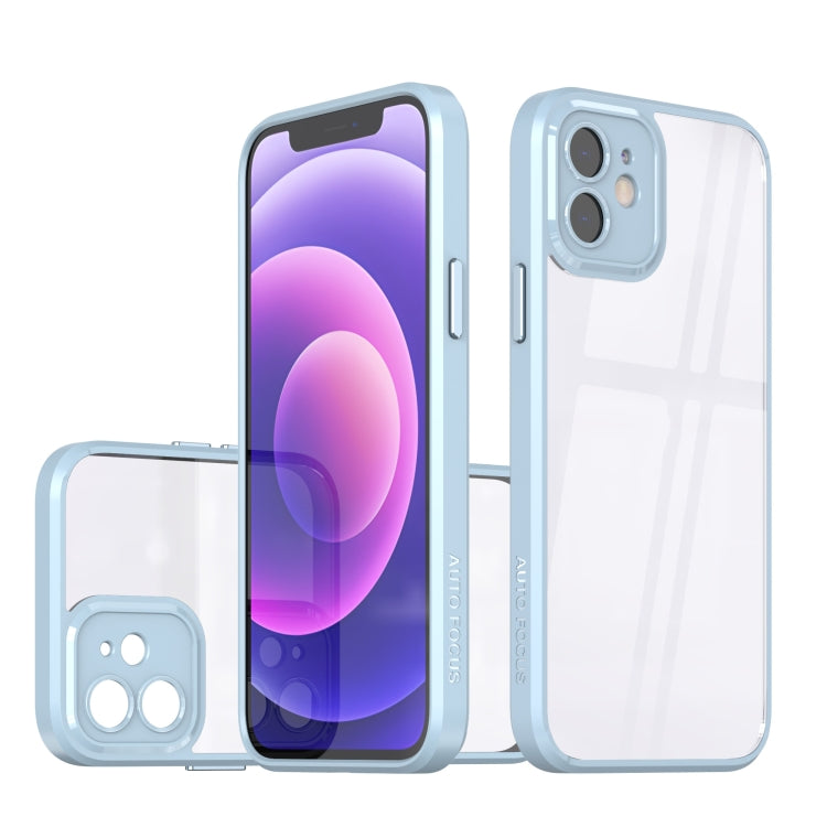 For iPhone 12 Cool Armor Transparent Phone Case