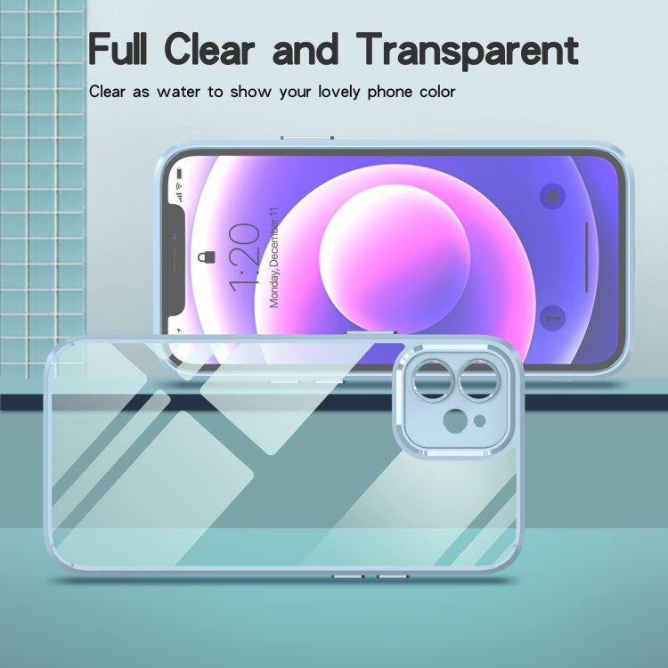 For iPhone 12 Cool Armor Transparent Phone Case