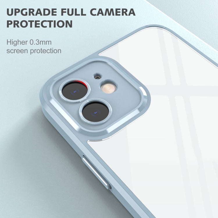 For iPhone 12 Cool Armor Transparent Phone Case