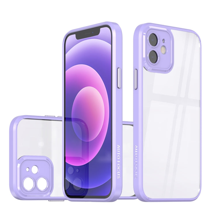For iPhone 12 Cool Armor Transparent Phone Case
