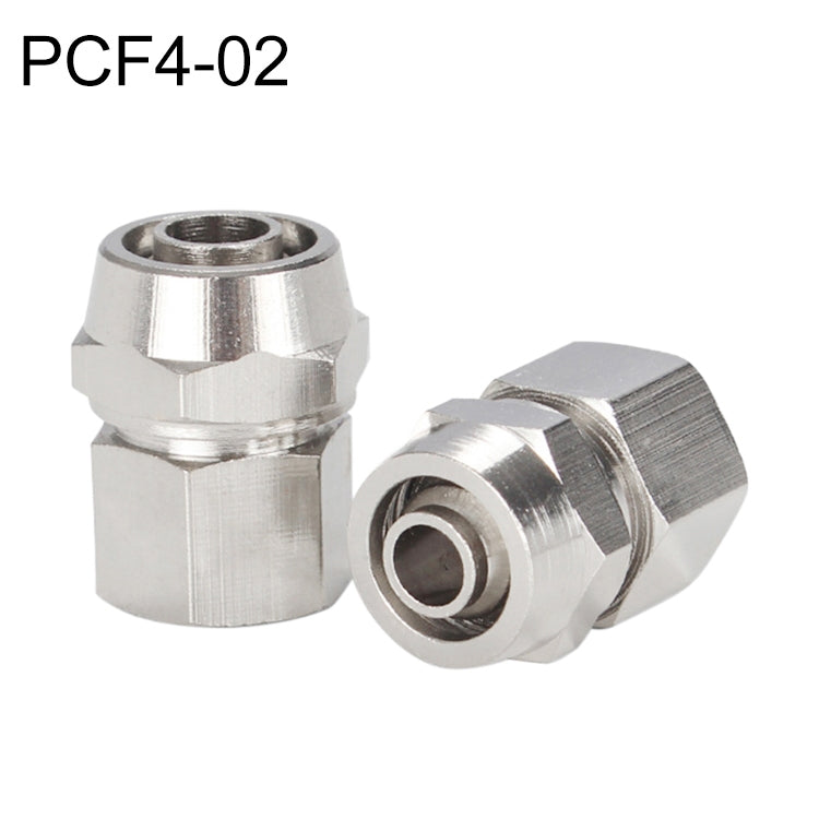 PCF4-02 LAIZE 10pcs Copper Pneumatic Quick Fitting Connector
