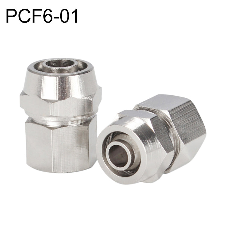 PCF6-01 LAIZE 10pcs Copper Pneumatic Quick Fitting Connector