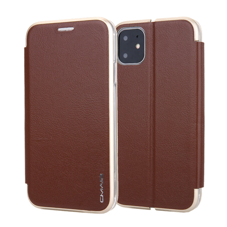 For iPhone 11 CMai2 Linglong Series PC+PU Horizontal Flip Leather Case with Holder & Card Slot