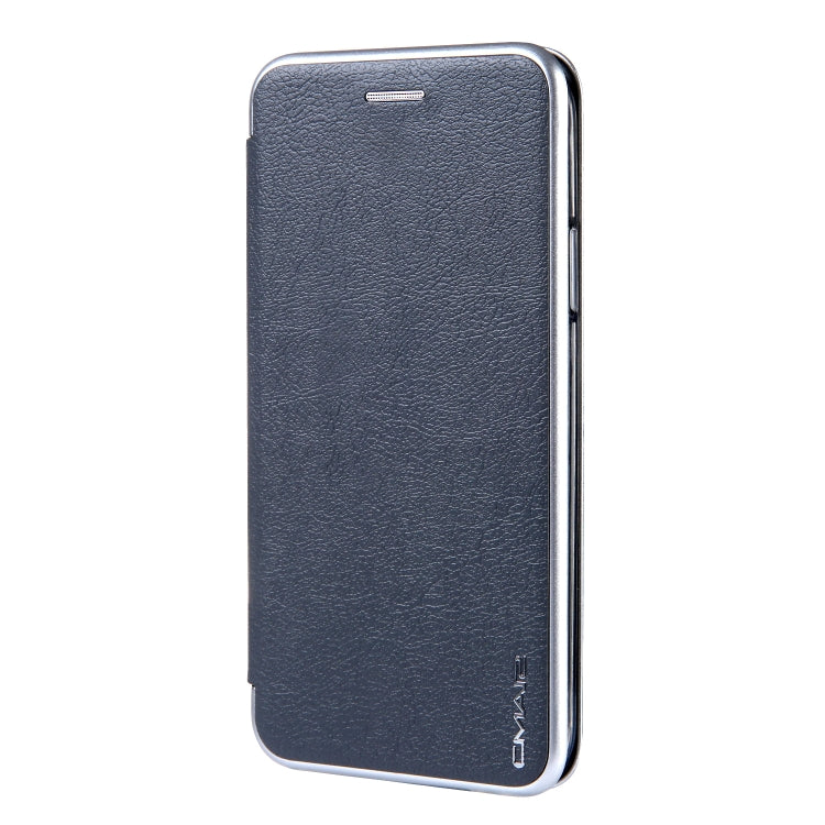 For iPhone  XS / X CMai2 Linglong Series PC+PU Horizontal Flip Leather Case with Holder & Card Slot