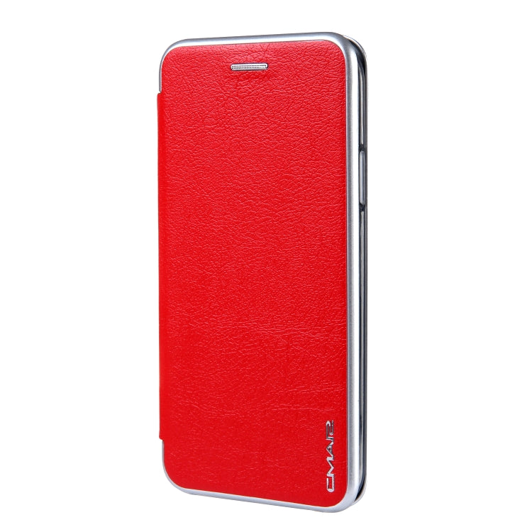 For iPhone  XS / X CMai2 Linglong Series PC+PU Horizontal Flip Leather Case with Holder & Card Slot