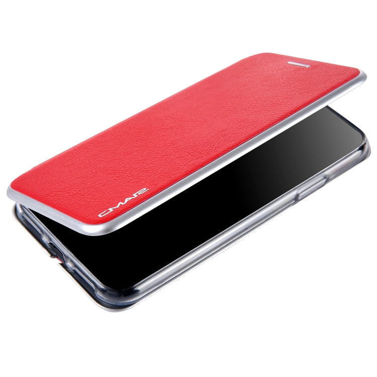 For iPhone  XS / X CMai2 Linglong Series PC+PU Horizontal Flip Leather Case with Holder & Card Slot