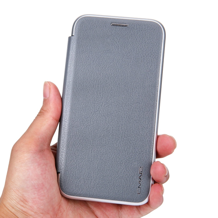 For iPhone XR CMai2 Linglong Series PC+PU Horizontal Flip Leather Case with Holder & Card Slot