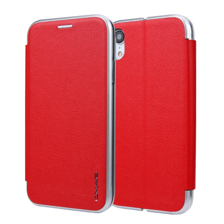 For iPhone XR CMai2 Linglong Series PC+PU Horizontal Flip Leather Case with Holder & Card Slot