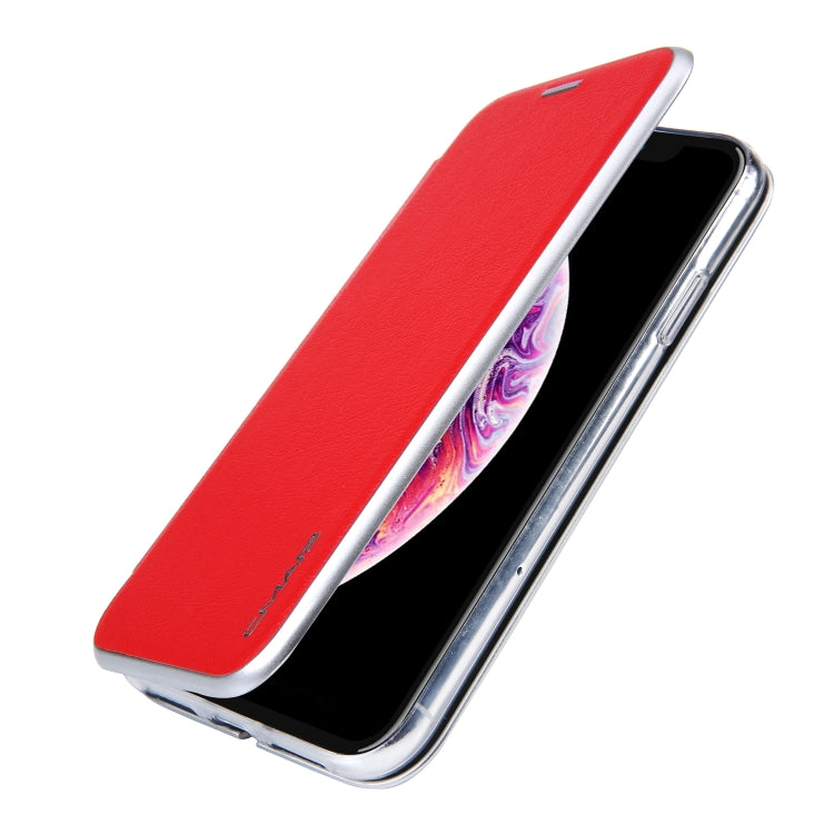 For iPhone XR CMai2 Linglong Series PC+PU Horizontal Flip Leather Case with Holder & Card Slot