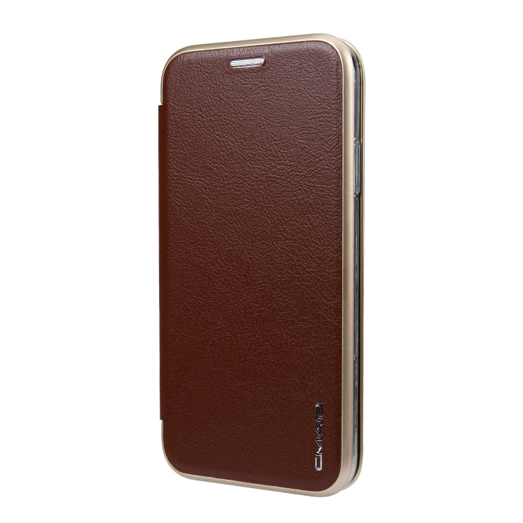 For iPhone XR CMai2 Linglong Series PC+PU Horizontal Flip Leather Case with Holder & Card Slot