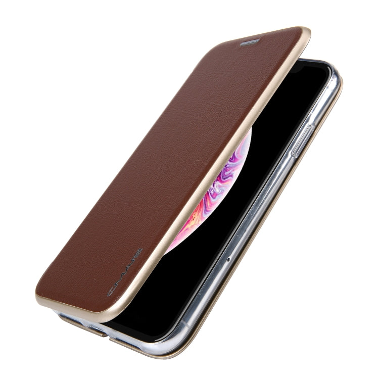 For iPhone XR CMai2 Linglong Series PC+PU Horizontal Flip Leather Case with Holder & Card Slot