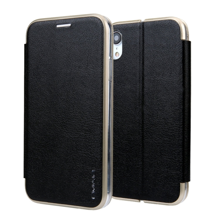 For iPhone XR CMai2 Linglong Series PC+PU Horizontal Flip Leather Case with Holder & Card Slot