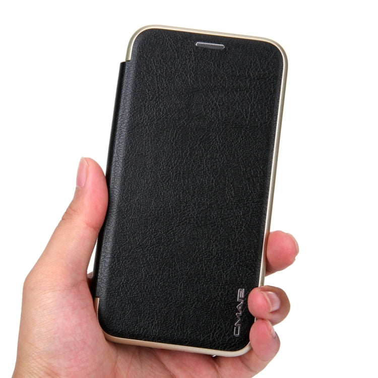 For iPhone XR CMai2 Linglong Series PC+PU Horizontal Flip Leather Case with Holder & Card Slot