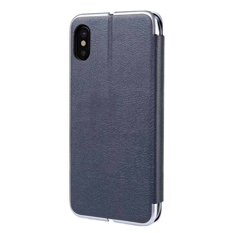 For iPhone XS Max CMai2 Linglong Series PC+PU Horizontal Flip Leather Case with Holder & Card Slot